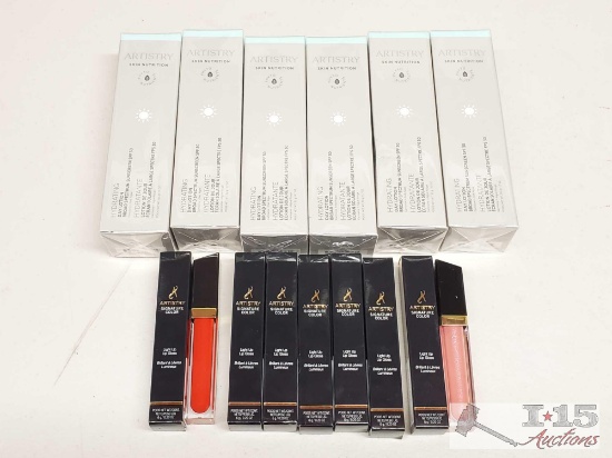 Artistry Day Lotion and Lip Glosses