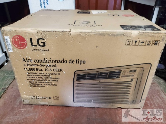 NEW! LG Through the Wall Room Air Condiontoner 11,800 Btu