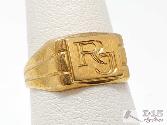 18K Gold Ring, 2.1g