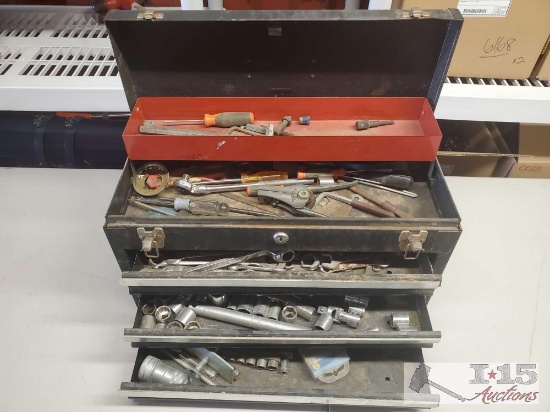 Tool Box with Tools