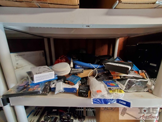 Batteries, DVDS, Socks, and More