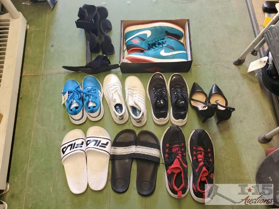 9 Pairs Of Shoes