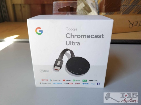 Google Chromecast Ultra in Original Box