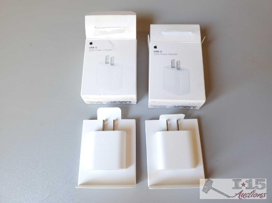 New in Box 2 Apple USB-C Power Adapters
