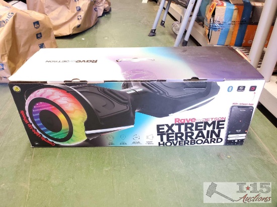 New in Box Jetson Rave Extreme Terrain Hoverboard