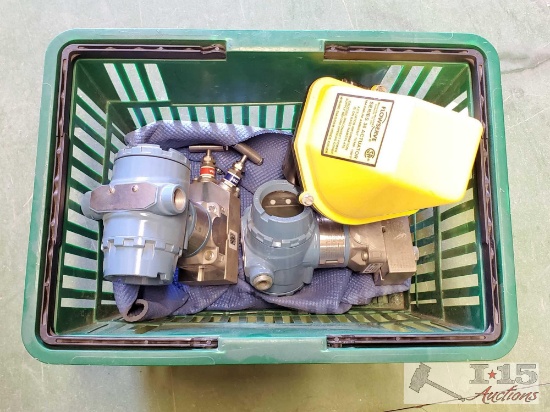 Flowserve Actuater and 2 Rosemount Transmitters