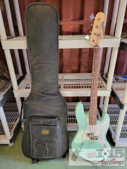 Marc Hoppus Fender Signed Precision Bass with Soft Case
