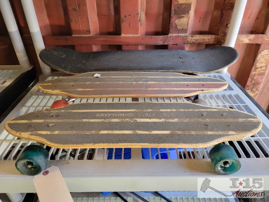 (3) Skateboards