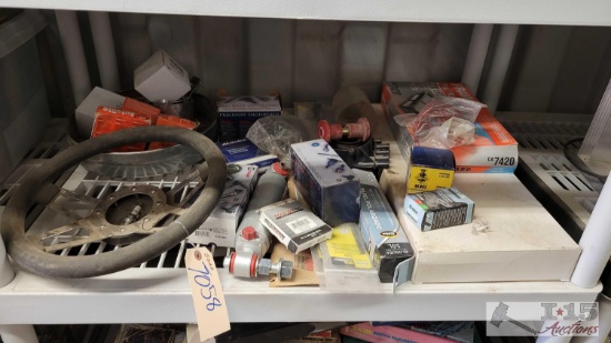 Steering Wheel, Thermostate, Spark Plugs, Hub Cap, And More