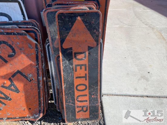 Assortment Of Traffic Signs