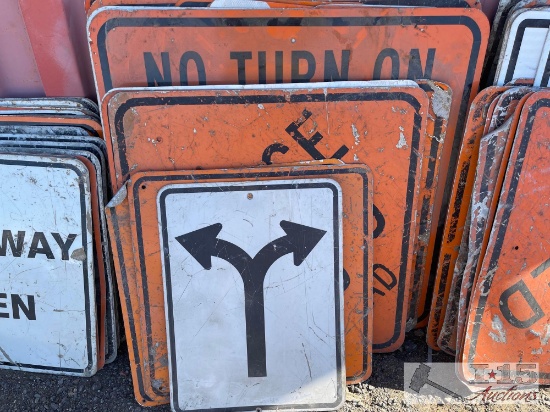 Assortment Of Traffic Signs
