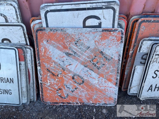 Assortment Of Traffic Signs