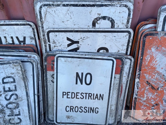 Assortment Of Traffic Signs