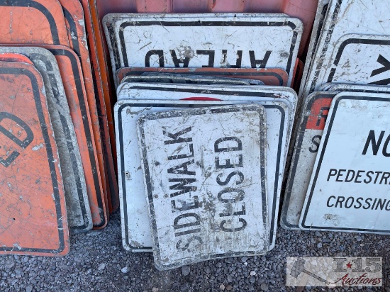 Assortment Of Traffic Signs