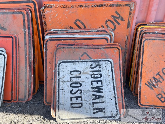 Assortment Of Traffic Signs
