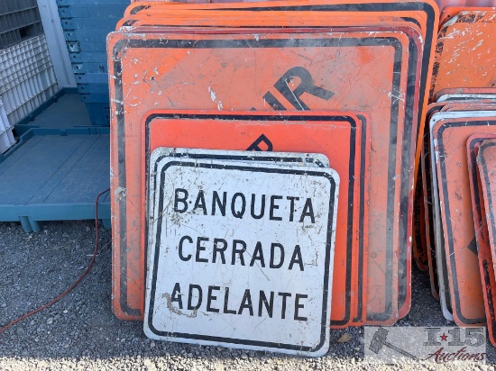 Assortment Of Traffic Signs