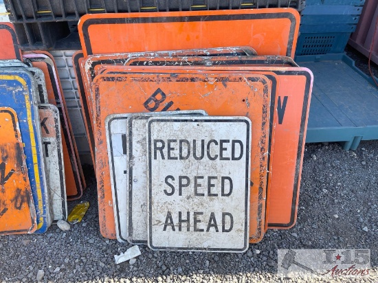 Assortment Of Traffic Signs