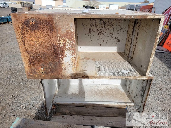 (2) Undermount Truck Tool Boxes