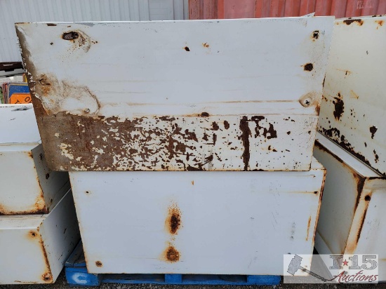 (2) Undermount Truck Tool Boxes