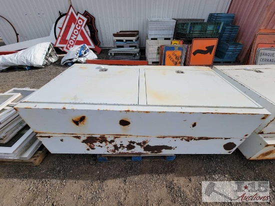 (2) Undermount Truck Tool Boxes