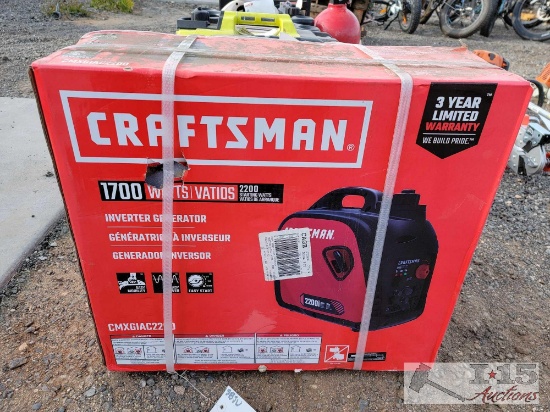 NEW! Craftsman CMXGIAC2200 1700 Watts Inverter Generator