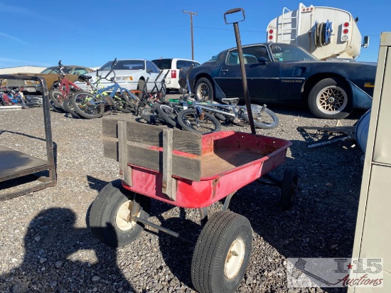 Vintage Red Wagon