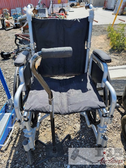 Wheel Chair and Walking Cane