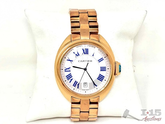 Cartier Watch Not Authenticated, 116.6g
