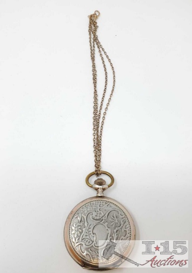 1905 Galonne Continental Silver Pocketwatch