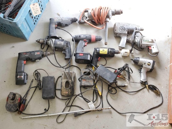 Drills, Batteries and More