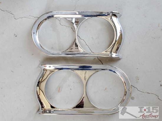 Chrome Headlight Bezels