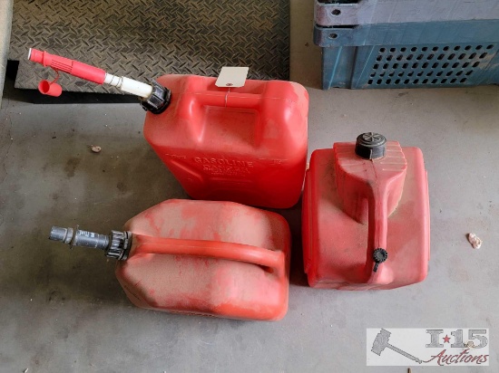 3 Gas Cans