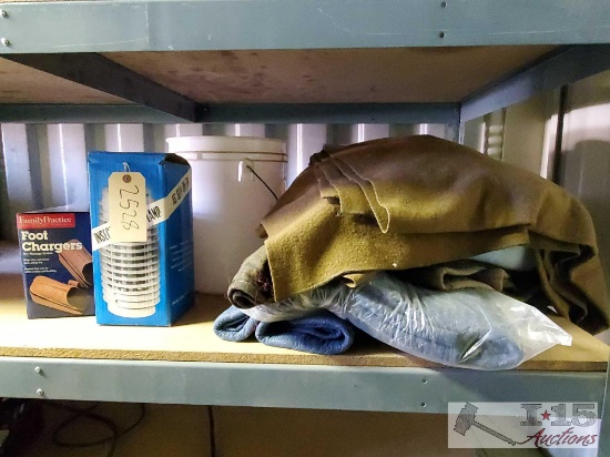 Fabric Tarps, Insect Trapping Lamp, Foot Massager & More