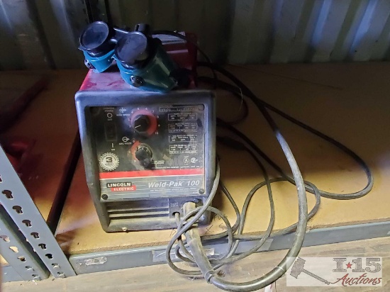 Lincoln Electric Weld-Pak 100 and Safety Goggles