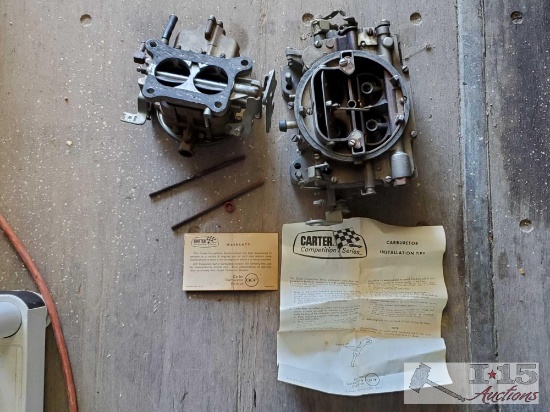 Carter Competition Carburetor