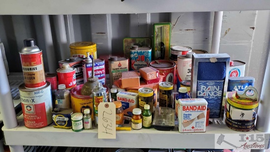 Vintage Tin Canisters and More