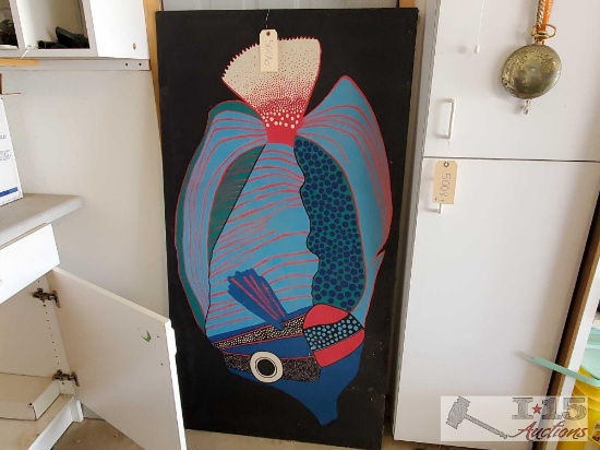 Cloth Canvas Painting