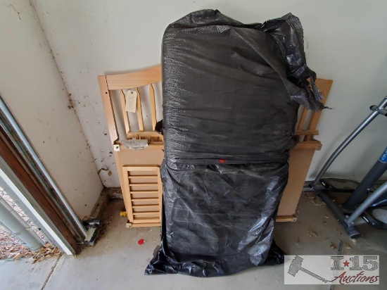 Bed Frame and Mattress