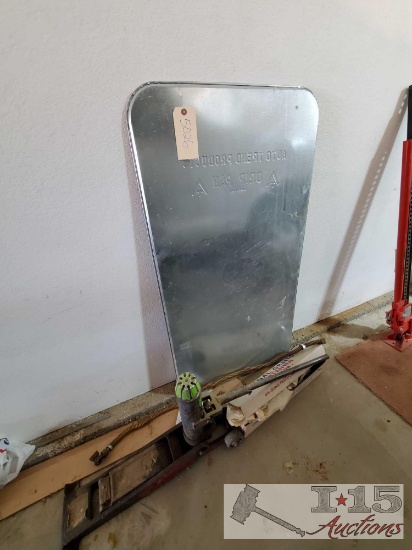 Drip Pan, Hydraulic Jack, and More