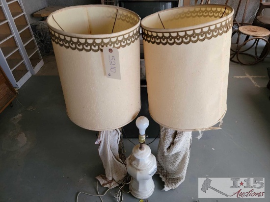 (3) Large Lamps