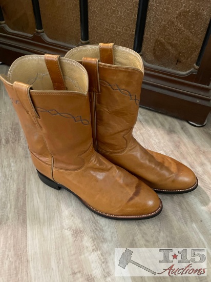 Justin Size 11 EE Cowboy Boots