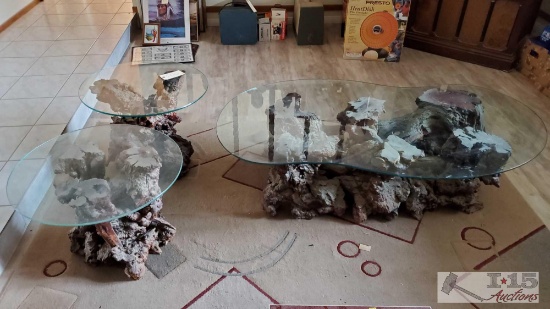 Coffee Table and Side Tables Set