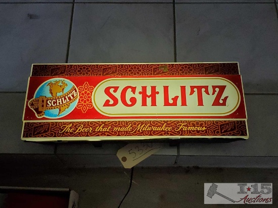 Schlitz Neon Light