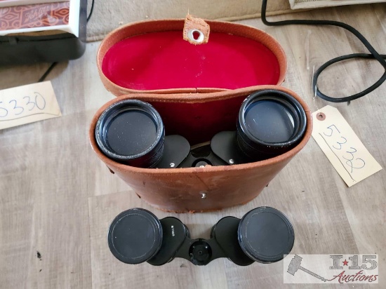 2 Binoculars and a Case