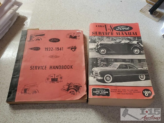 Ford Early V-8 Service Manual and Ford Service Handbook