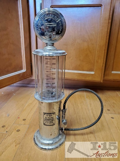 Vintage Gas Pump Drink Dispenser