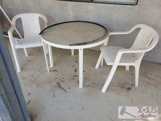 Porch Table and Chairs