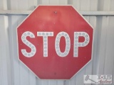 Large Stop Sign