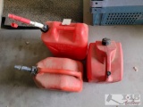 3 Gas Cans