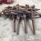 Four (4) 3/8?-5/16? Ratchet Chain Binders ? Made in USA (Extra standard bindersalso included)